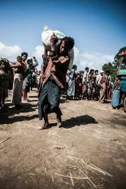 Rohingya caught between a rock and a hard place as rains fall in Burma